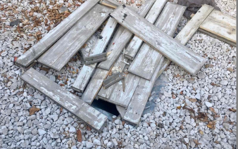 Во Владимире на 1-й Пионерской ребенок чудом не угодил в яму