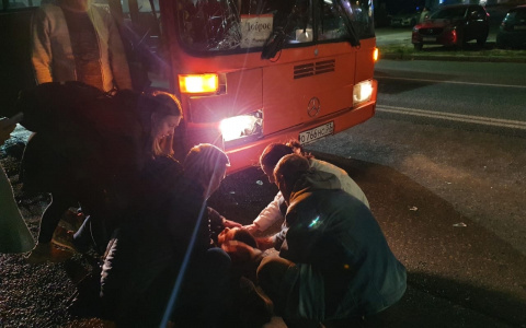 Стало известно о состоянии сбитого автобусом молодого владимирца