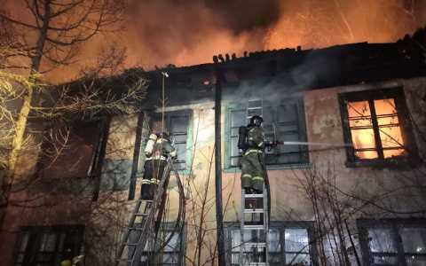 Во Владимирской области погорельцы отказываются покидать Дом культуры