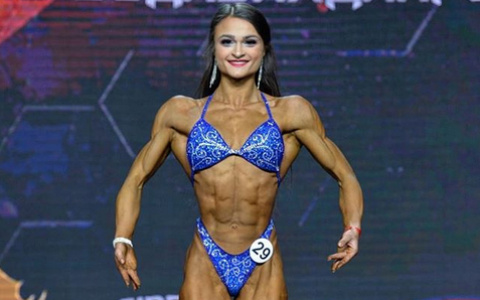 Вот это тело! Владимирская культуристка стала первой на Чемпионате России.