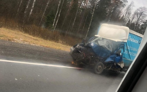 Во Владимирской области в жутком ДТП с двумя грузовиками погиб мужчина