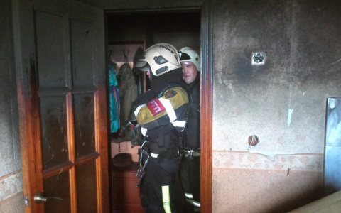 13 пожарных выехали тушить стиральную машину в Добром