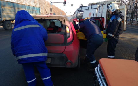 У "Глобуса" в ДТП пострадал ребенок