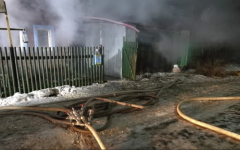 Пожар в Кольчугино завершился страшной трагедией