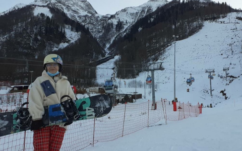 В 66 лет наша землячка освоила сноуборд: "Это так здорово, когда мечты сбываются"