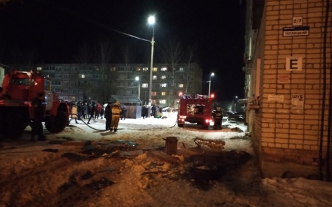 Пожар в Гусь-Хрустальном унёс жизнь молодой женщины