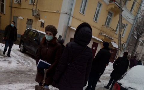 Опубликовано видео с пожара на Горького