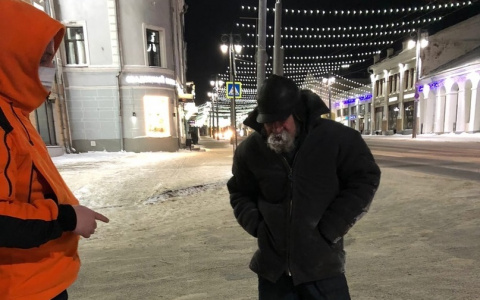 В крепкие морозы владимирские волонтёры вышли на помощь заблудившимся