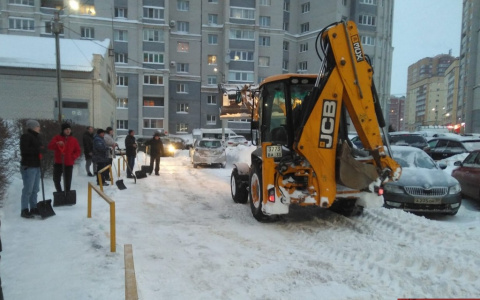 Власти города благодарят владимирцев за расчистку улиц от снега