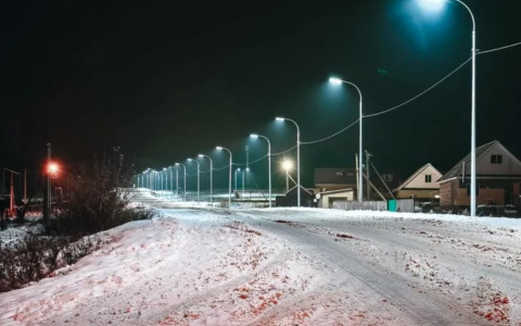 В Юрьев-Польском установили 2 тысячи энергосберегающих фонарей