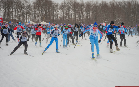 На "Лыжне России" выступили 3000 владимирцев