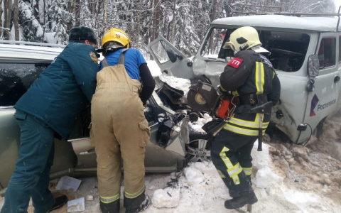 В Гусь-Хрустальном районе произошло ДТП с шестью пострадавшими