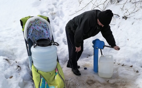 Эффект "Pro Город": во Владимире разморозили водоразборную колонку