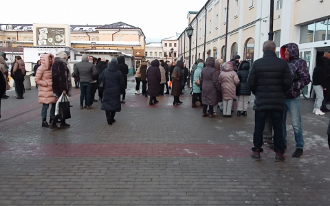 Из Северных торговых рядов эвакуировали людей