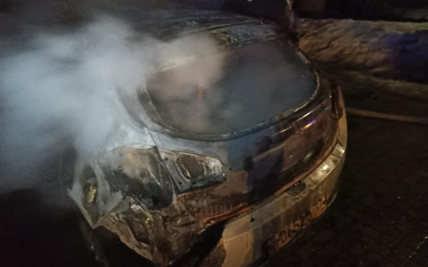 Сразу три легковых авто сгорели в Кольчугино почти в одно время