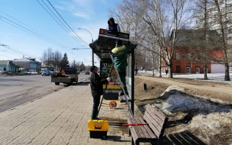Во Владимире установили несколько новых информационных табло на остановках