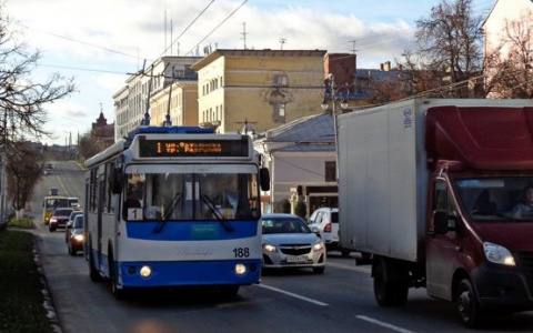 Во Владимире изменили маршрут троллейбуса №1