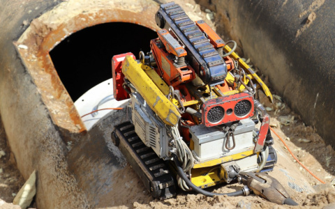 Состояние труб во Владимире проверили с помощью робота