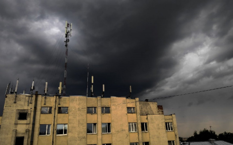 На понедельник синоптики прогнозируют сильнейший ливень