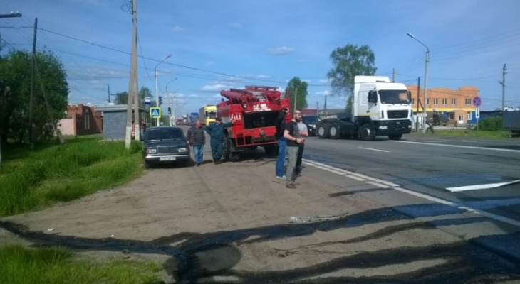 В Собинском районе в ДТП погибли двое (видео) В Собинском районе в ДТП погибли двое (видео)