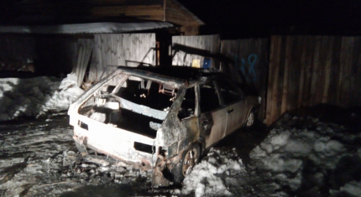 Три автопожара произошли во Владимирской области за одну ночь
