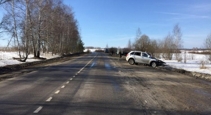 Утром в Вязниковском районе в страшном ДТП погиб один из водителей