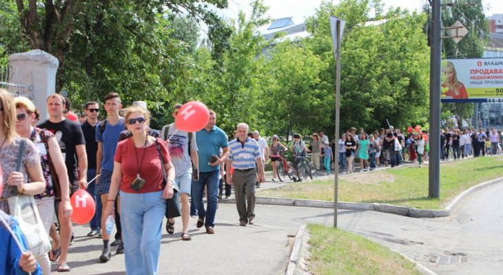 Владимирцы вышли на митинг против пенсионной реформы