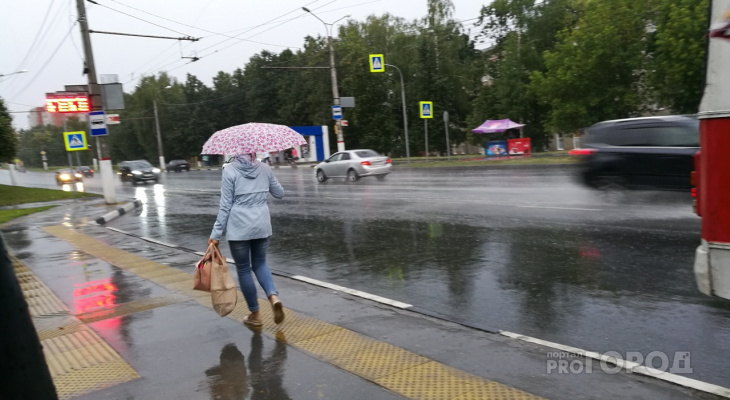 В воскресенье владимирцам лучше не забывать про зонты