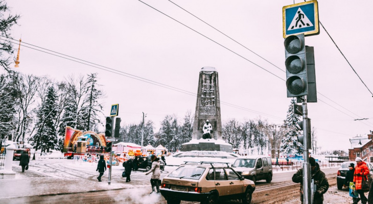 В центре Владимира появился новый светофор: где его установили В центре Владимира появился новый светофор: где его установили