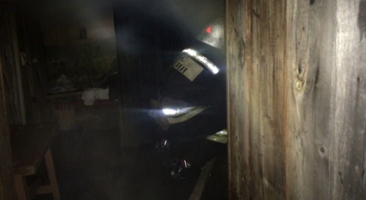 Пожар под Муромом: мужчина сгорел в собственном доме