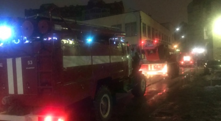 На Батурина произошёл пожар в многоквартирном доме