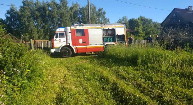 Мужчина погиб на пожаре в Суздальском районе
