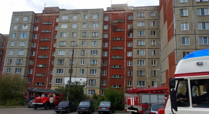 Во Владимире из горящей многоэтажки эвакуировали 7 человек