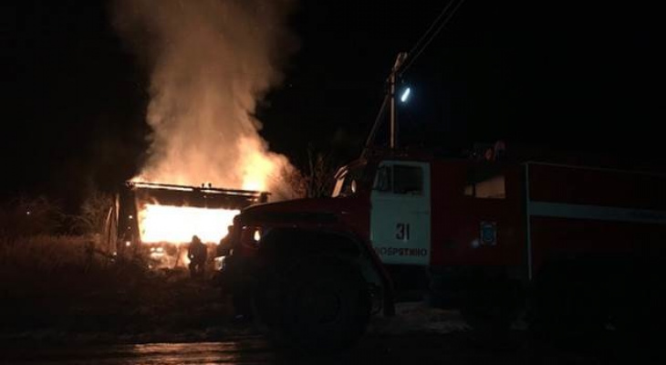 Во Владимирской области на страшном пожаре погиб человек