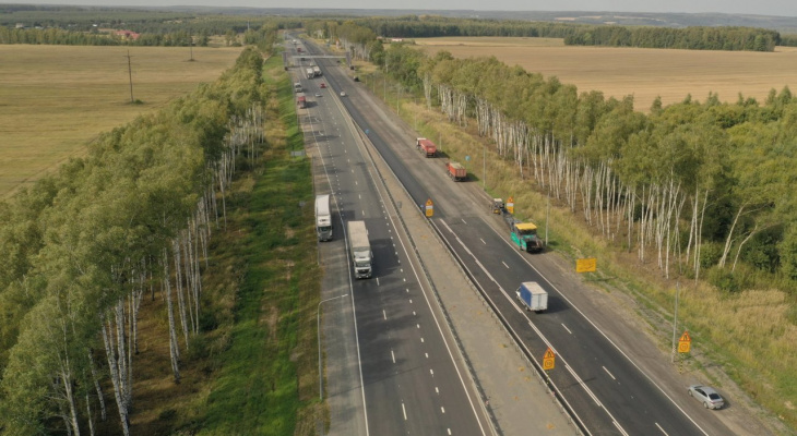 Во Владимирской области временно перекроют 3 участка трассы М-7