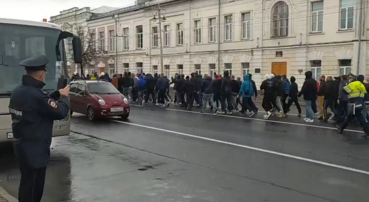 В центре Владимира задержали футбольных фанатов из Ярославля