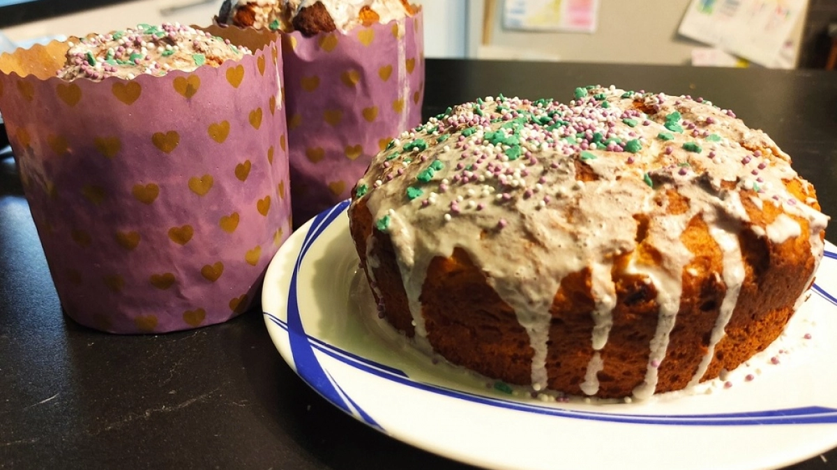 Легкий творожный кулич на Пасху: покорит любого, а готовится всего за час