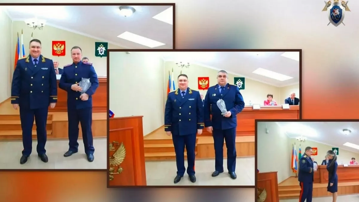 Лучшим следственным отделам Владимирской области вручили хрустальных сов