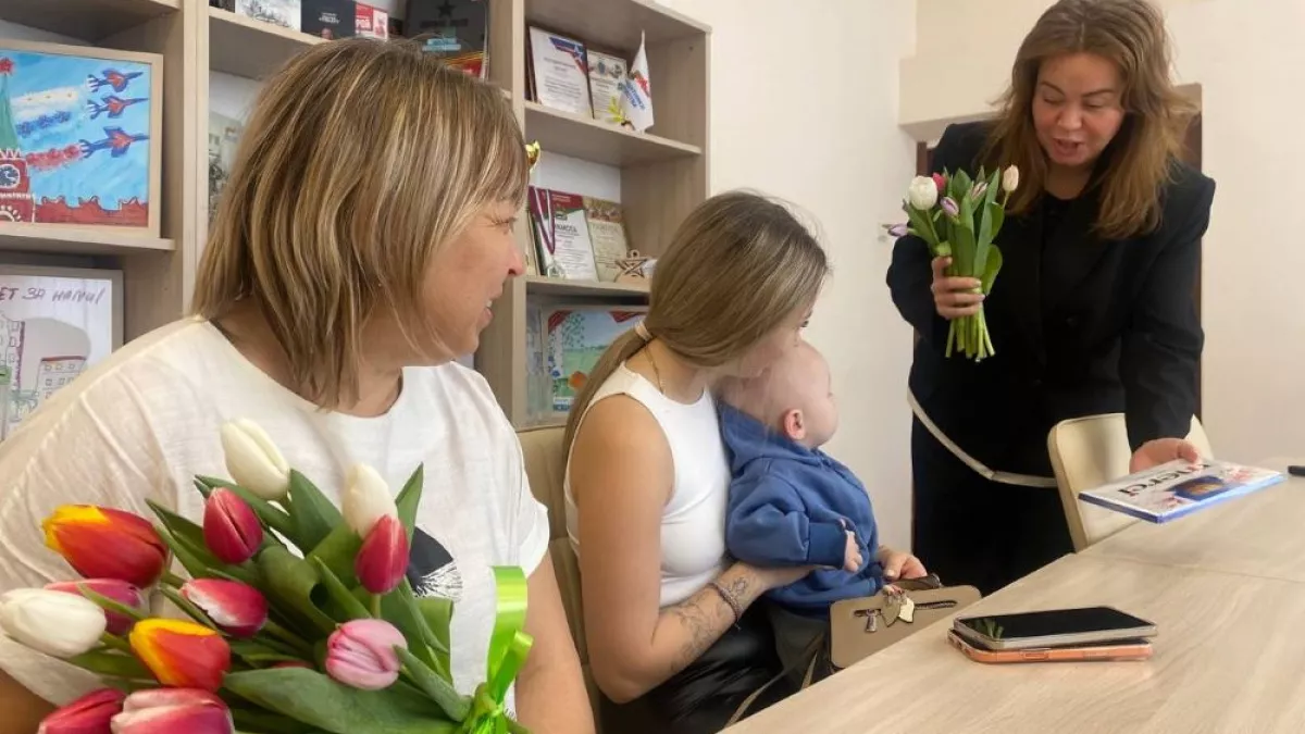 Во Владимире поздравления с 8 марта принимала «женщина-героиня» Светлана Пашинова