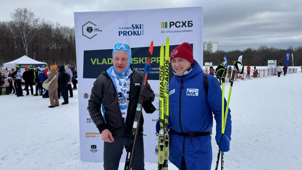 Александр Сидякин пробежал Лыжню Прокуророва