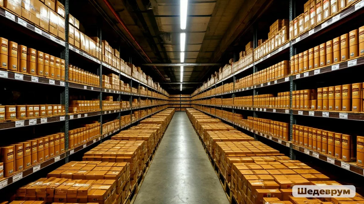 Жители Гусь-Хрустального организовали подпольный склад табака на 98 миллионов рублей