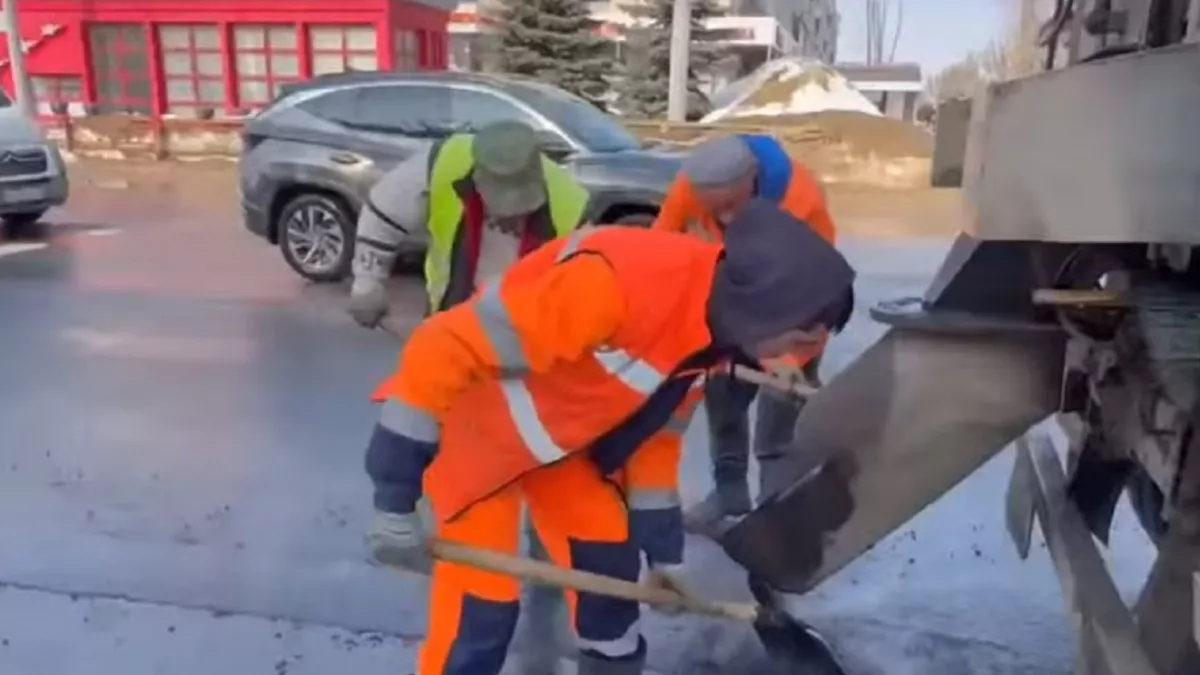 Во Владимире дорожники отремонтировали участок на улице Комиссарова