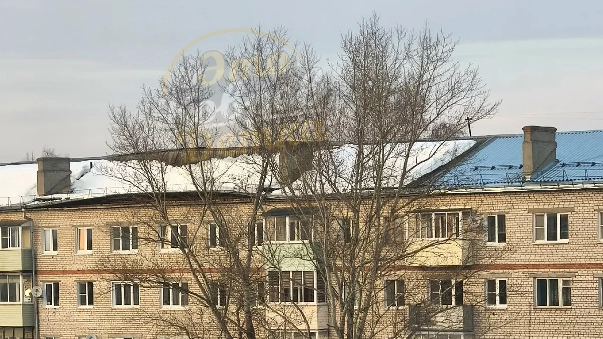 В Коврове второй раз за месяц обрушилась крыша дома на улице Космонавтов