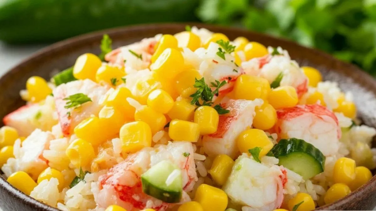 Крабовый салат теперь готовлю по-новому: ешь и не хочется останавливаться. Я еще ни у кого такого рецепта не видела