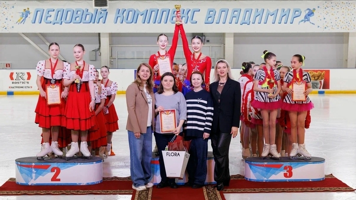 Владимирские фигуристки выиграли «Кубок Золотого кольца» по фигурному катанию