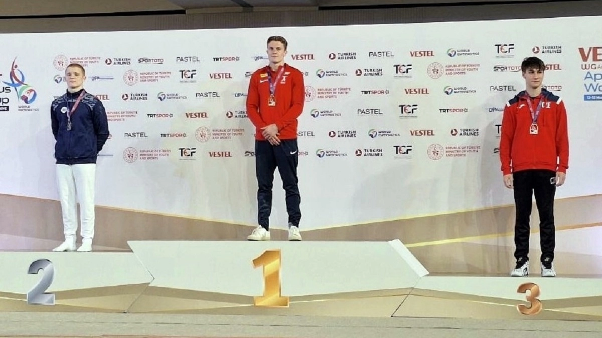 Владимирский гимнаст Тимофей Акиньшин завоевал серебро на этапе Кубка мира