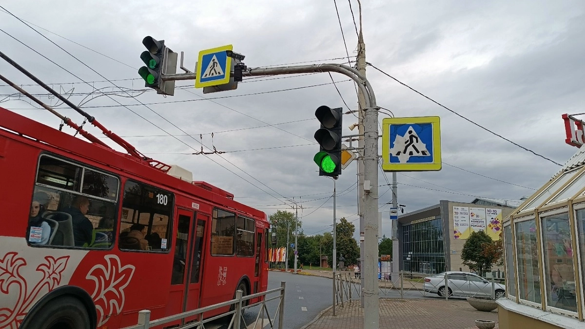 Еще 31 светофор во Владимире станет «умным» в ближайшие два года