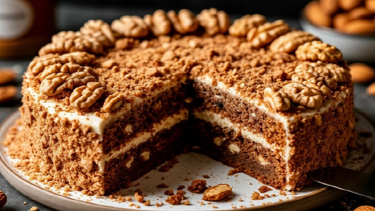 Этот торт - мой фаворит быстрой выпечки: никаких мисок - замешивается в одной чаше. Одно тесто, три коржа, три вкуса