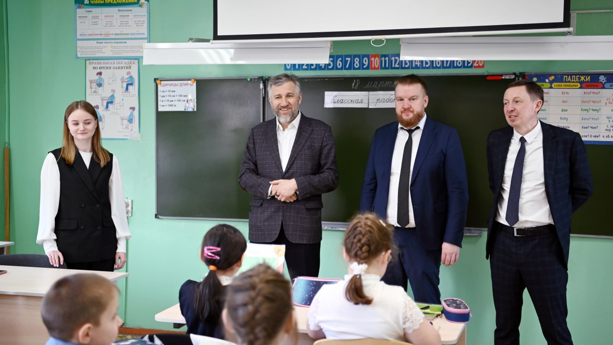 Школа № 5 города Кольчугино – участник проекта депутата Госдумы Григория Аникеева «Центр развития семьи»