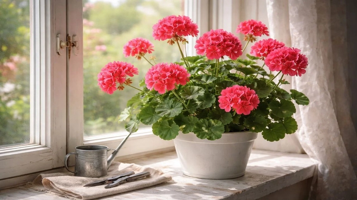 Всего 50 г под корень — и даже чахлые герань  и азалия зацветают яркой шапкой: секрет пышного цветения